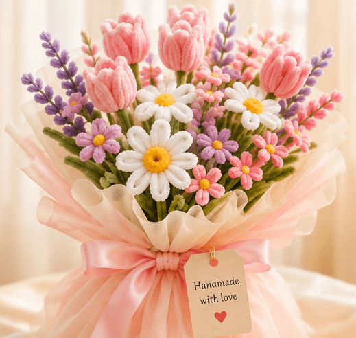 Pipe Cleaner Bouquets