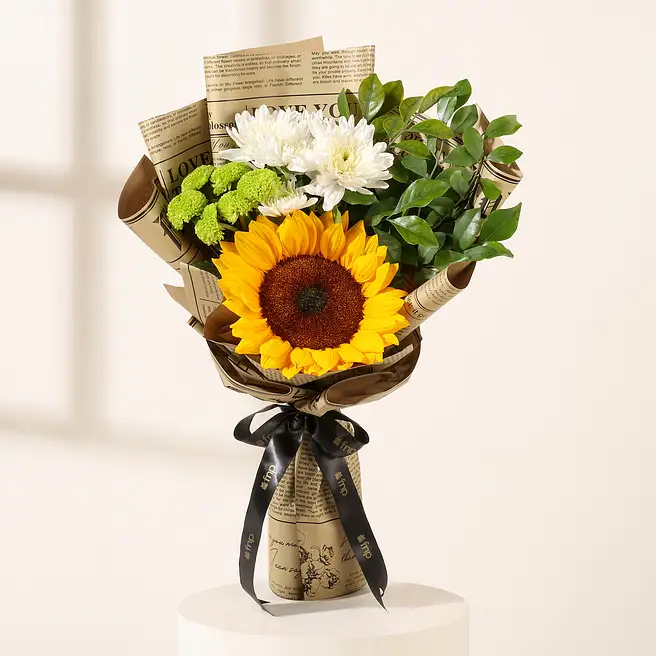 Yellow Pipe Sunflower